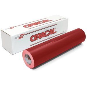 12" x 5 Feet DARK RED Oracal 651 Cricut Hobby Craft Decal Vinyl Sticker